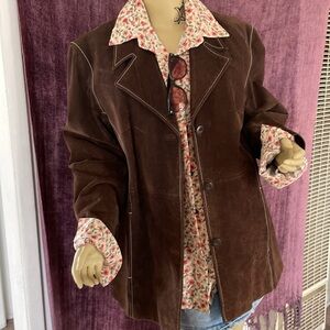 Vintage suede jacket